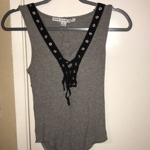 Lace Up Bodysuit